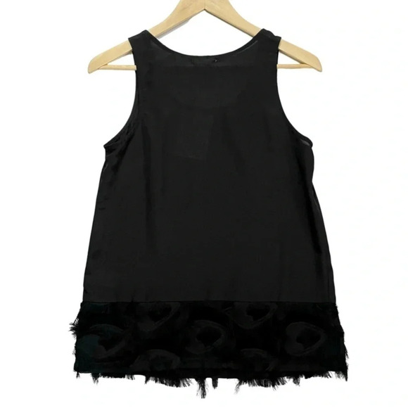 NWT Maette x Stella & Dot Aviva Sleeveless Fringe Hem Blouse - Picture 5 of 5